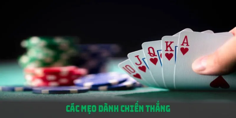 Các mẹo dành chiến thắng tại tựa game Poker 88VV